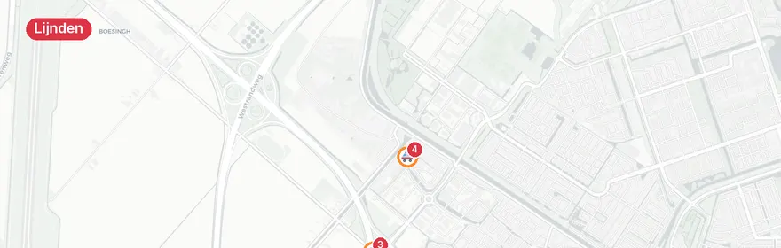 Kaart van Dodelijk verkeersongeval N232 Schipholweg Lijnden