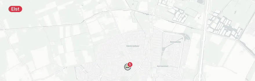 Kaart van Verkeersongeval A325 Elst, gewonde