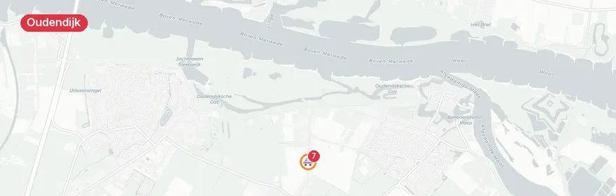 Kaart van Reanimatie Strijen Oudendijk