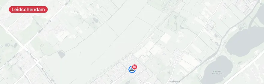 Kaart van Aanrijding tram en brommobiel Leidschendam