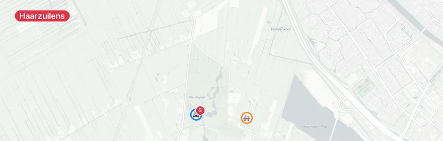 Kaart van Aanrijding met letsel Kasteellaan Haarzuilens