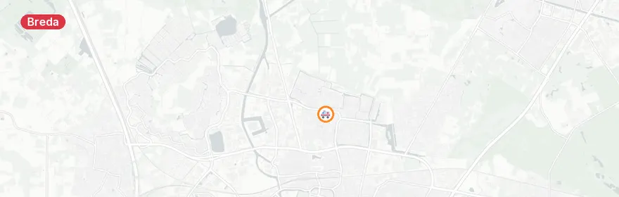 Kaart van Meerdere medische noodgevallen Breda