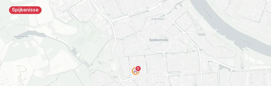 Kaart van Spoedeisend medisch incident Melkwegplein