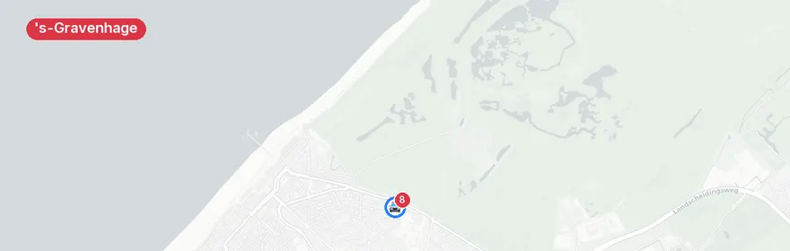Kaart van Verkeersongeval Nieuwe Parklaan, 's-Gravenhage