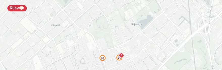 Kaart van Medische noodsituatie Heldringlaan Rijswijk