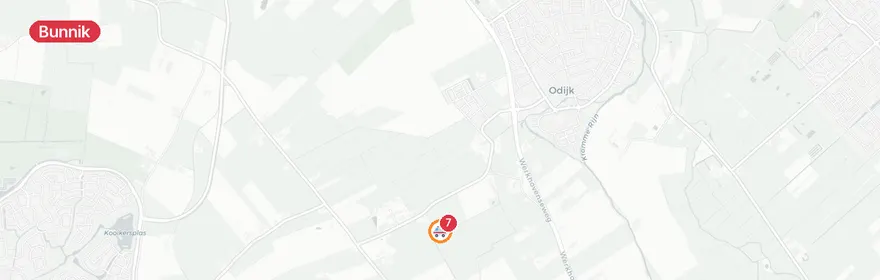 Kaart van Verkeersongeval A12 bij Bunnik