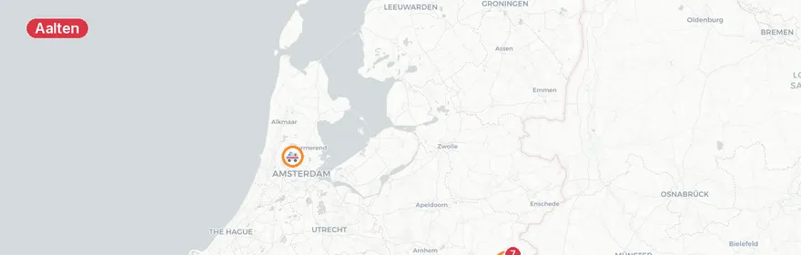 Kaart van Ernstig verkeersongeval Hamelandroute Aalten