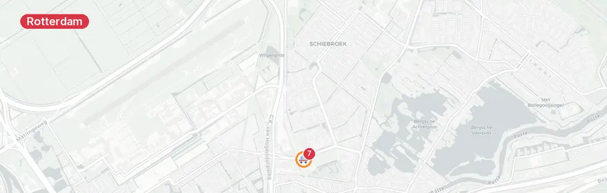 Kaart van Verkeersongeval Melanchtonweg Rotterdam