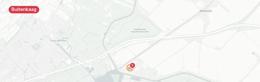 Kaart van Assistentie ambulance Zweilandstraat, Buitenkaag