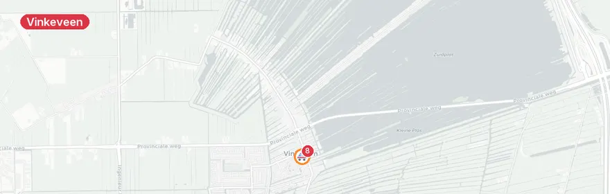 Kaart van Aanrijding met letsel op Herenweg Vinkeveen