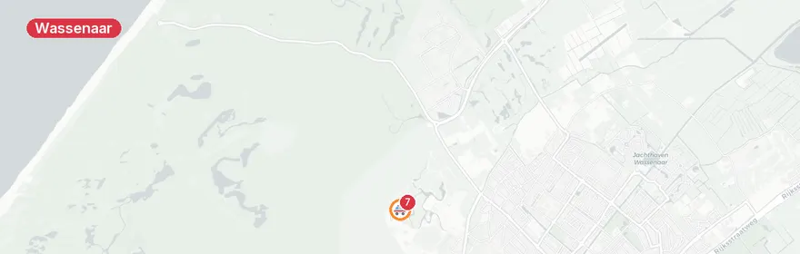 Kaart van Spoedeisend incident Camping Duinrell, Wassenaar