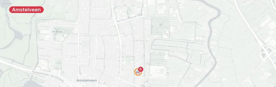 Kaart van Reanimatie Voor de Poort Amstelveen