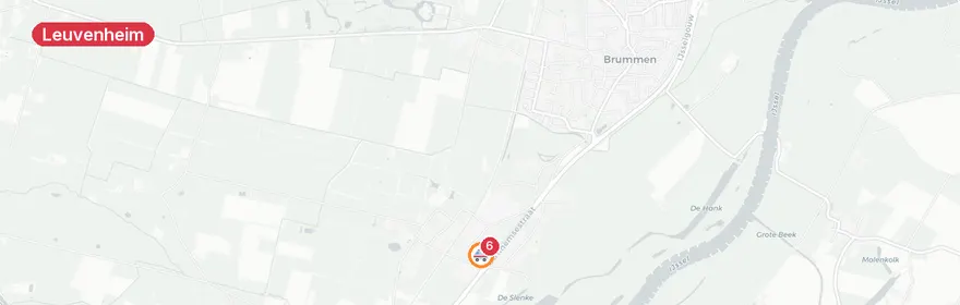 Kaart van Reanimatie De Eendrachtweg Leuvenheim