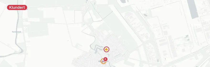 Kaart van Reanimatie op Schanspoort Klundert