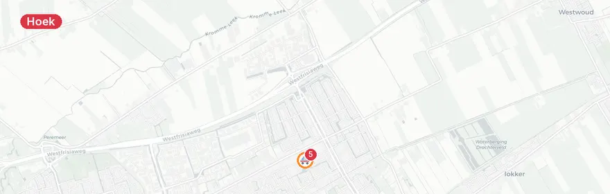Kaart van Reanimatie Lage Hoek, Zwaag