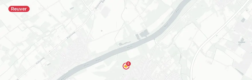 Kaart van Chloorlekkage zwembad De Bercken Reuver