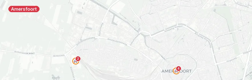 Kaart van Reanimatie Sportpark Bokkeduinen Amersfoort