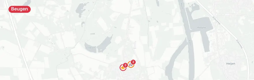 Kaart van Reanimatie Sluiswaard Beugen