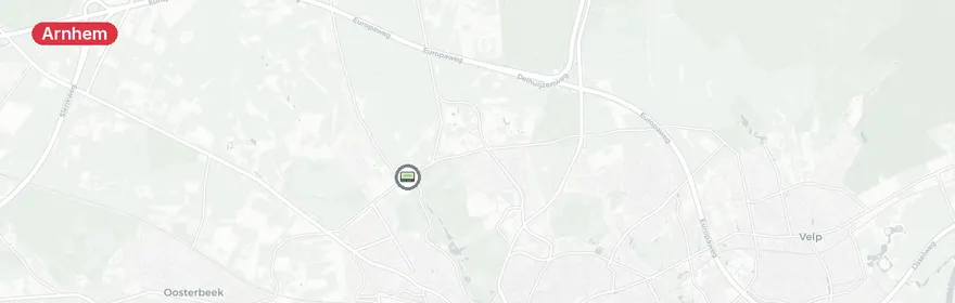 Kaart van Aanrijding Zijpendaalseweg Arnhem