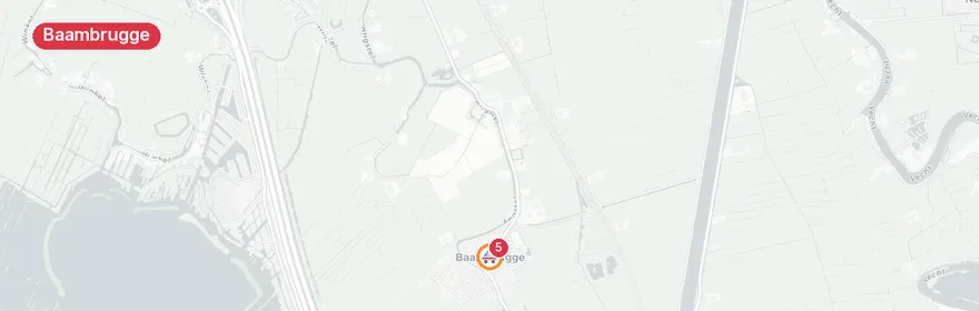 Kaart van Meerdere aanrijdingen A2 bij Baambrugge