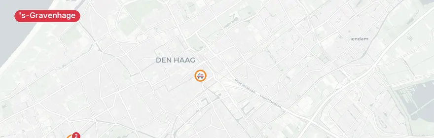 Kaart van Tramongeval Brigantijnlaan, 's-Gravenhage
