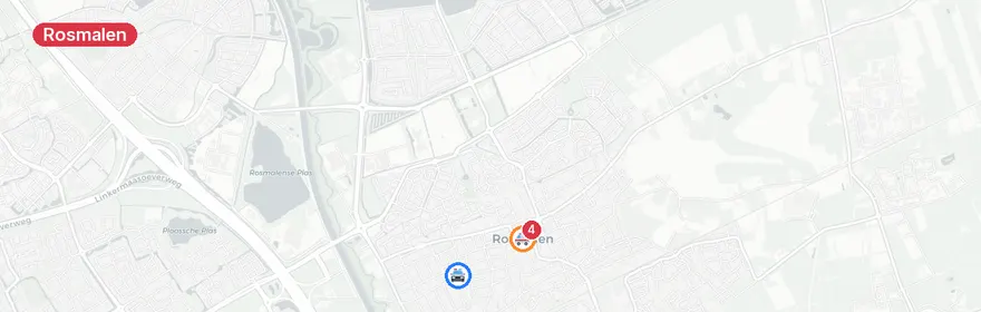 Kaart van Vrouw op driewieler gewond bij aanrijding Raadhuisstraat