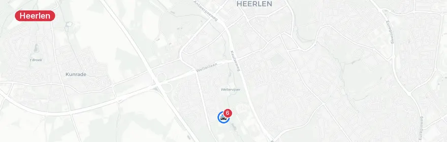 Kaart van Persoon te water Kloosterkensweg Heerlen