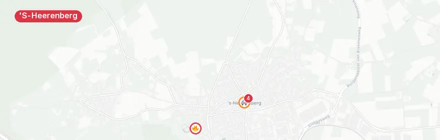 Kaart van Reanimatie Marktstraat, 'S-Heerenberg