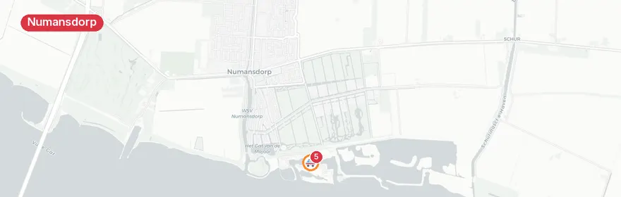 Kaart van Reanimatie Numansgors Numansdorp