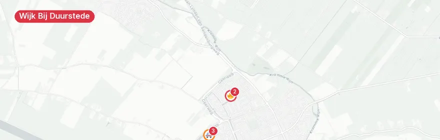 Kaart van Reanimatie op Bacchus Wijk Bij Duurstede