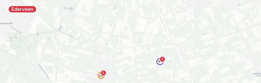 Kaart van Brandgerucht met medische noodsituatie Meikade