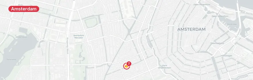 Kaart van Reanimatie Nicolaas Beetsplantsoen Amsterdam
