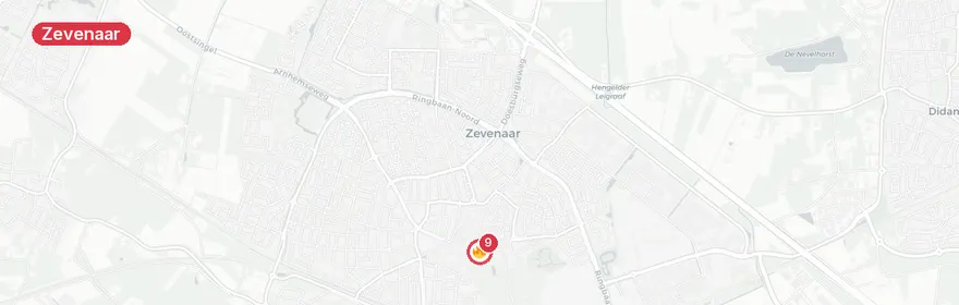 Kaart van Verkeersongeval A12 Zevenaar, letsel