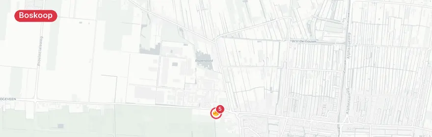 Kaart van Reanimatie Sportcafé Boskoop