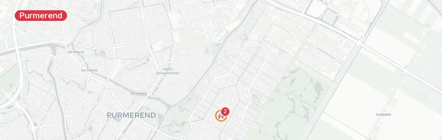 Kaart van Reanimatie Edelsmidstraat Purmerend
