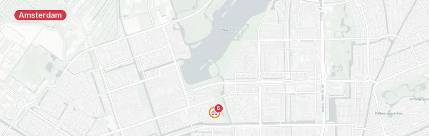 Kaart van Reanimatie op Dirk Wittehof Amsterdam