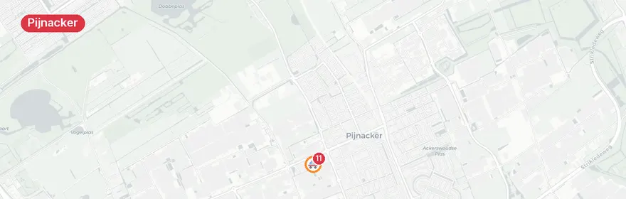 Kaart van A1-incident Dokter W. van der Horstlaan, Pijnacker