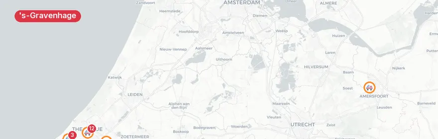 Kaart van Woningbrand Oudemansstraat, 's-Gravenhage