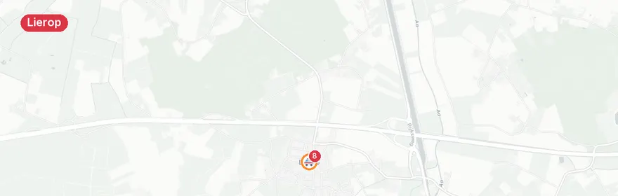 Kaart van Ernstig verkeersongeval A67 Lierop, vier gewonden