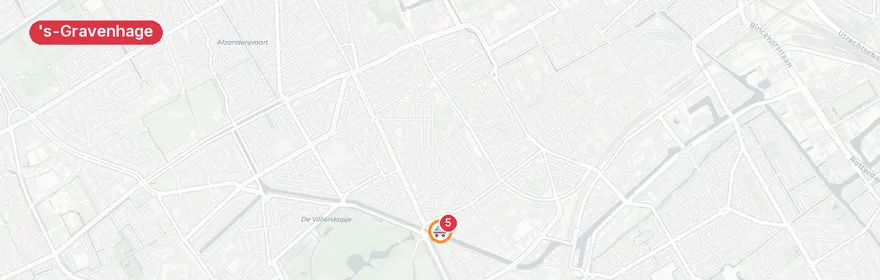 Kaart van Meerdere A1-meldingen Marktweg, 's-Gravenhage