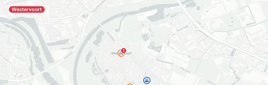 Kaart van Aanrijding met letsel op Broeklanden Westervoort