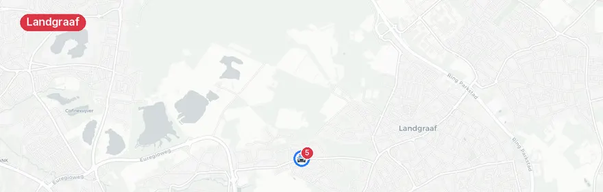 Kaart van Aanrijding met letsel Moltweg Landgraaf