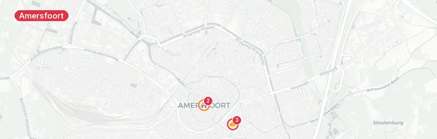 Kaart van Reanimatie De Vlijtstraat Amersfoort