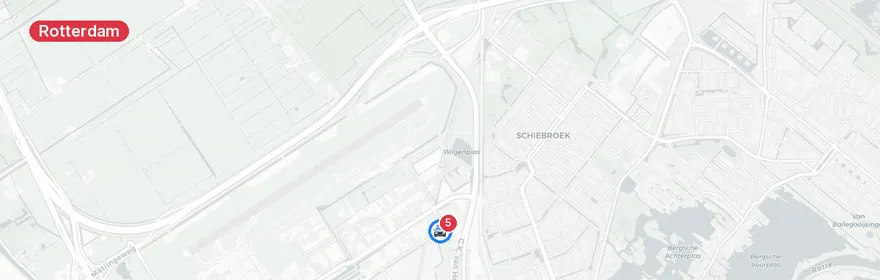 Kaart van Verkeersongeval met letsel Woensdrechtstraat Rotterdam