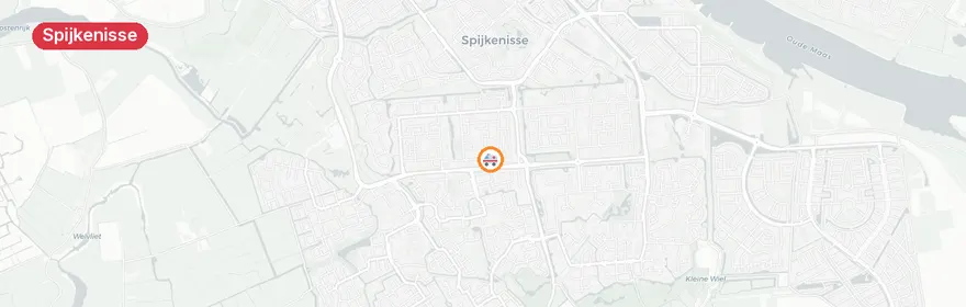 Kaart van Meerdere meldingen Jagerskreek Spijkenisse