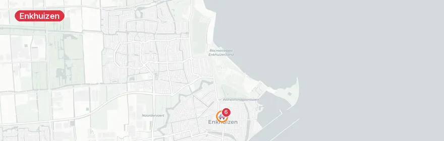 Kaart van Fietsersbotsing Van Bleiswijkstraat Enkhuizen