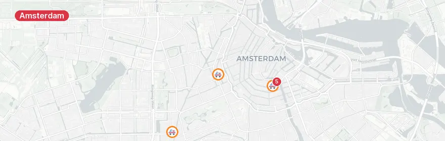 Kaart van Herengracht Amsterdam, assistentie met deuröpening