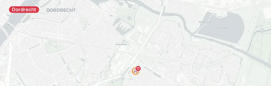 Kaart van Grote medische opschaling Berkenhof, Dordrecht