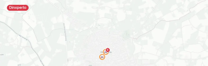 Kaart van Meerdere A1-ambulances Dinxperlo