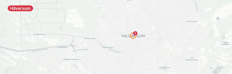 Kaart van Fietser zwaargewond bij aanrijding Admiraal de Ruyterlaan